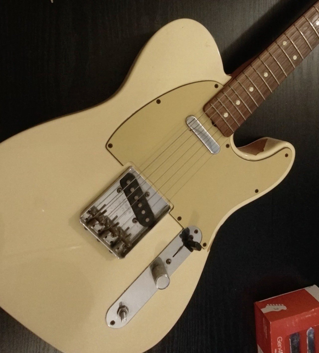 Fender テレキャス改造 Gen 4 Noiseless Pickupリストアとギター塗装物語 Hirocy バタフライボード共同創業者 Note