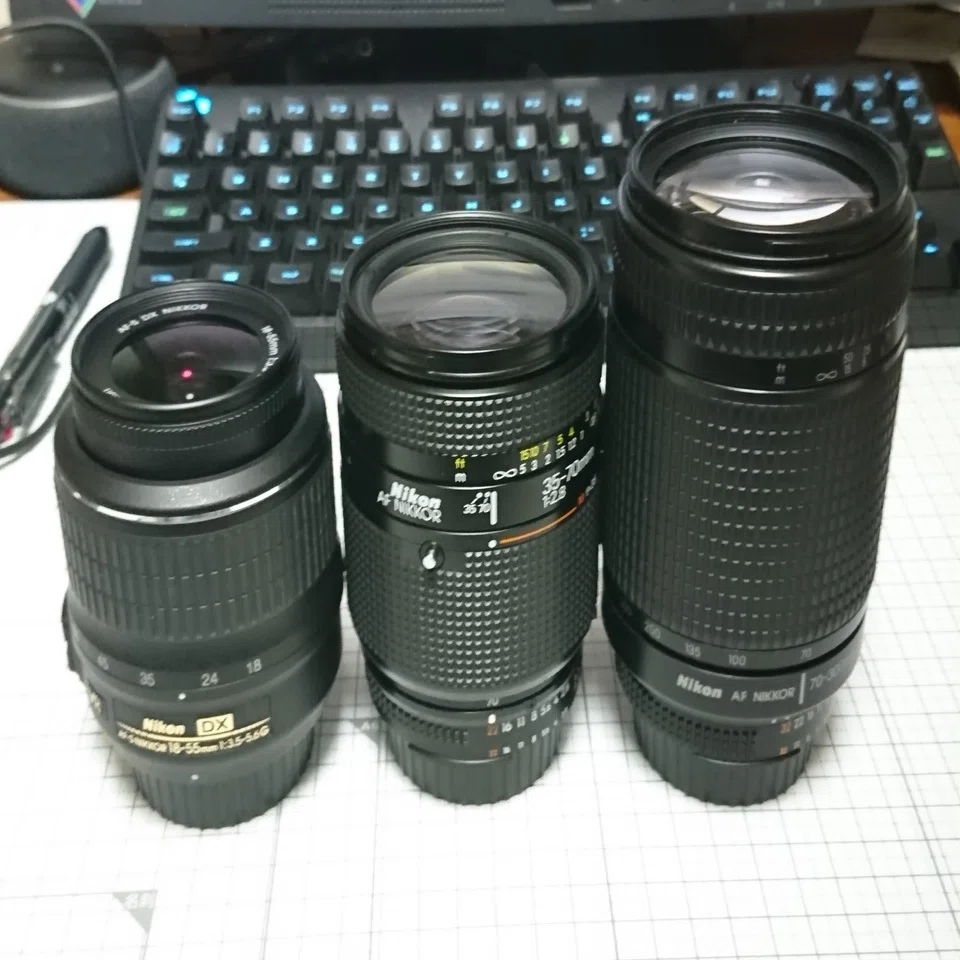 二コンD5100との組み合わせで使えるレンズを揃えてみる｜ザブ