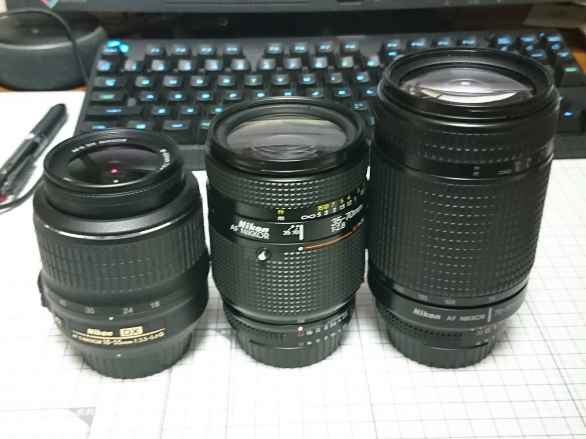 Nikon ニコン FM3A みずみずしい AF NIKKOR 70-300 1:4-5.6D