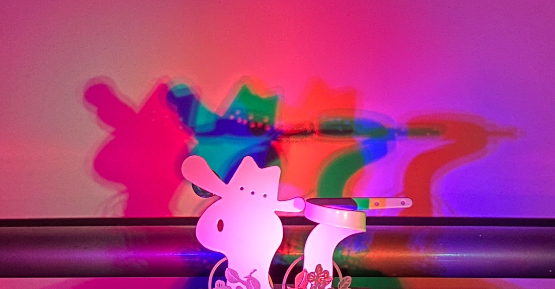 100均で光の三原色 色の三原色 色付きの影 ワ Note