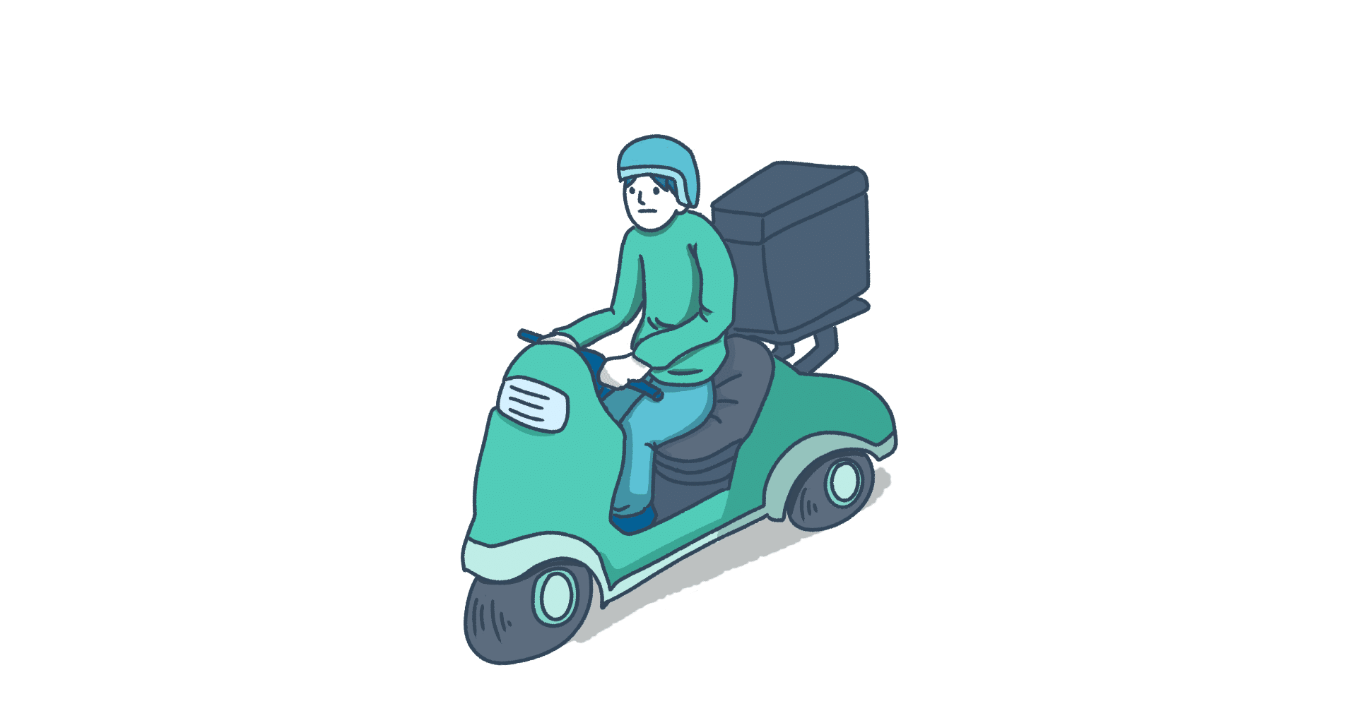 Uber Eats 地方都市での1日の稼働状況 ~ 地方都市&原付二種(125cc以下