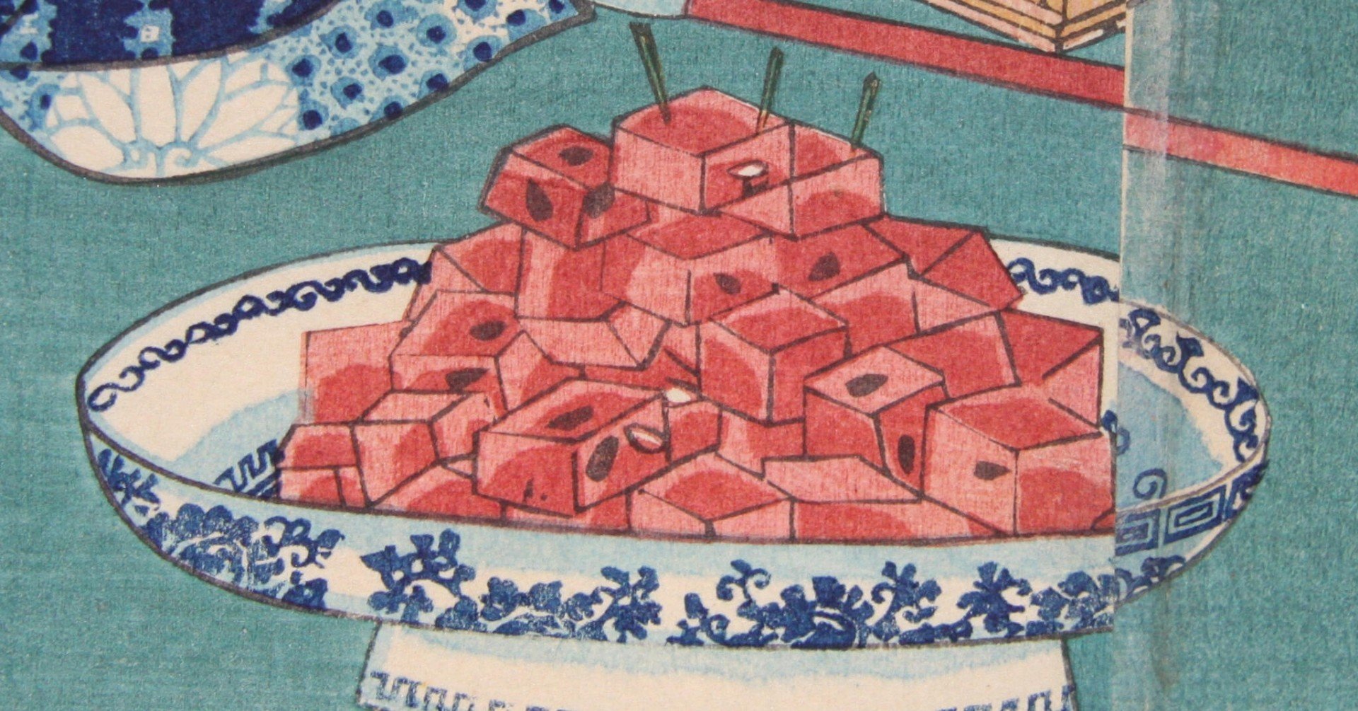 江戸時代のスイカはどのようにカットしていたのかというお話｜太田記念