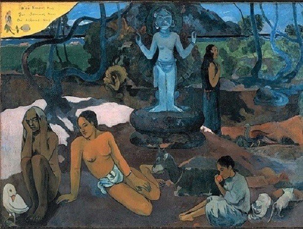 ゴーギャン Paul_Gauguin_-_D'ou_venons-nous (9)