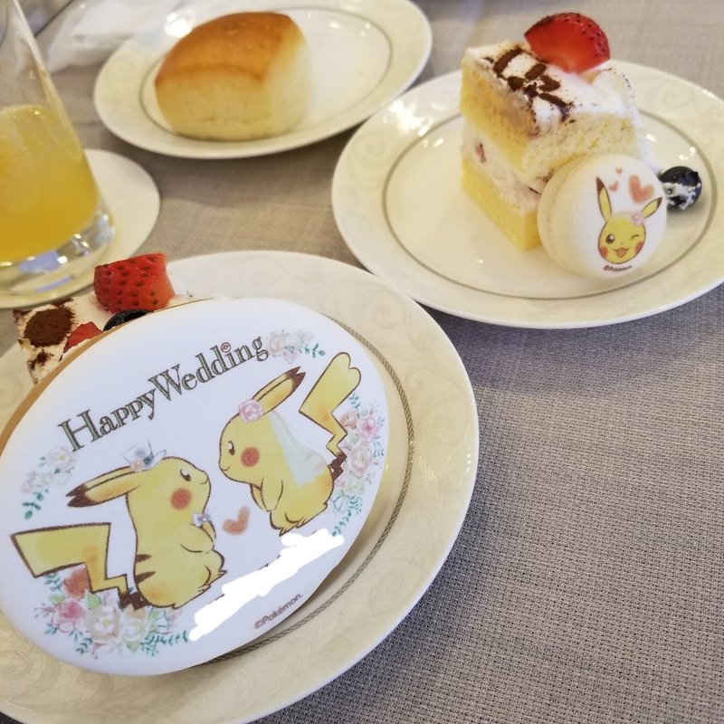 ポケモンブライダルでの特別な料理 びき Note