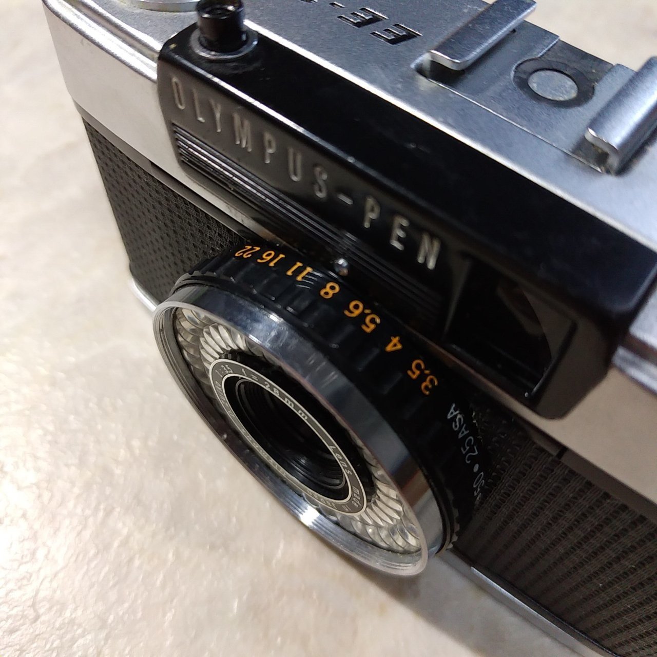 Olympus Pen Trip35 取扱説明書 フィルム装填編 Cclフィルムカメラ Note