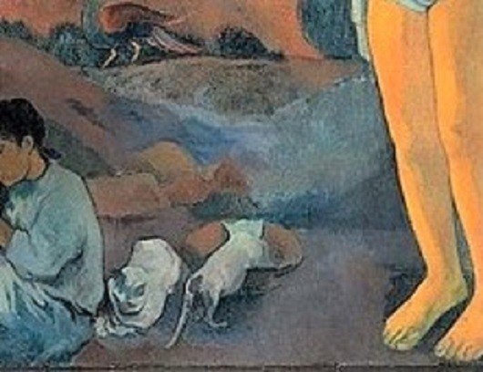ゴーギャン Paul_Gauguin_-_D'ou_venons-nous (13)