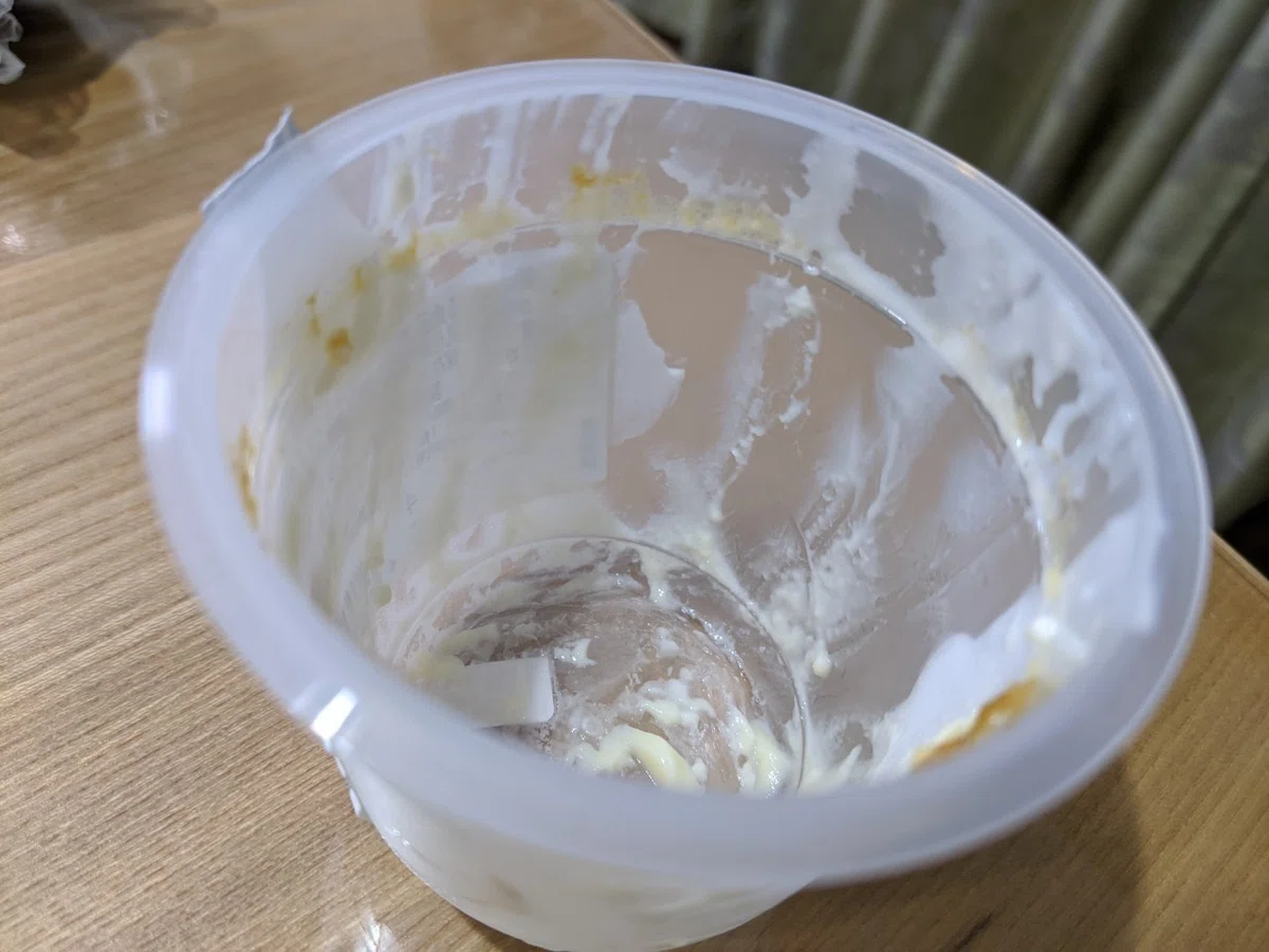 中身が付着しないフタの素材4