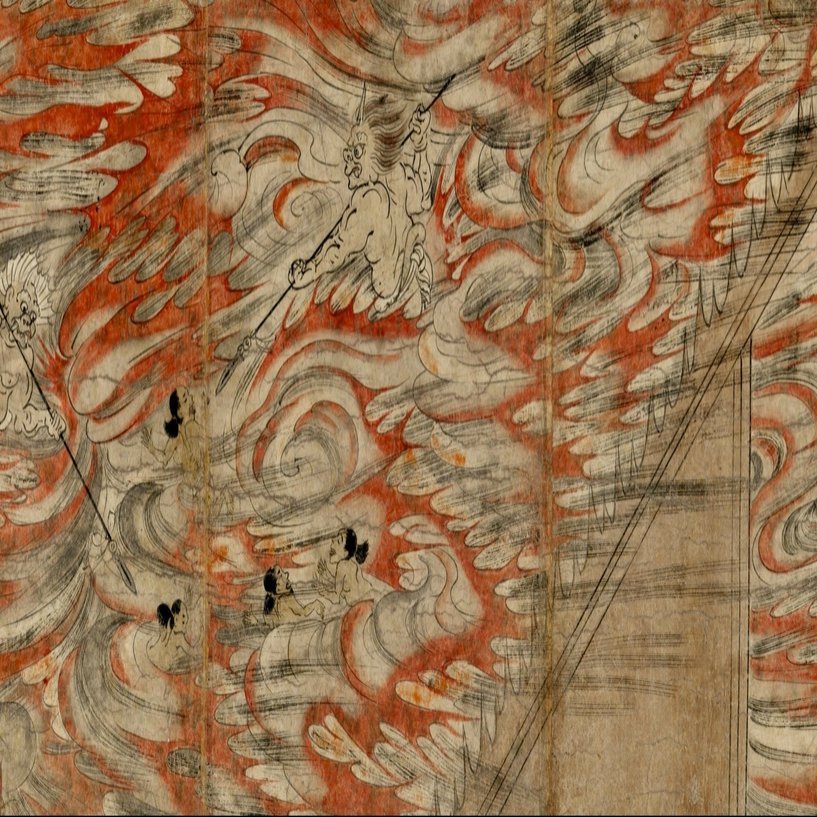 日本美術の展開における火炎表現の傾向③｜かぽす紀行