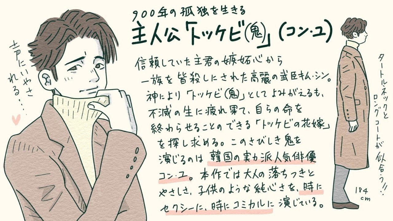 4枚で紹介する韓流ドラマ トッケビ 編 Hassaku Note