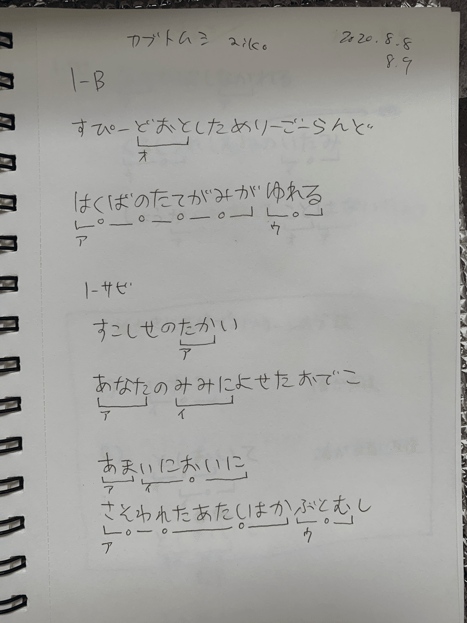 メモ Aiko カブトムシ の歌詞分析 やおき Note