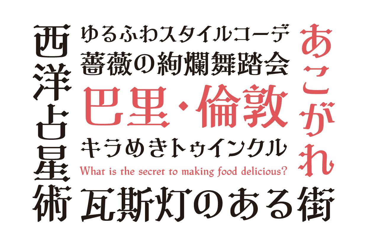 レトロ可愛い 赤のアリス が生まれ変わった話 モリサワ Note編集部 レトロ可愛い 赤のアリス が生まれ変わった話 モリサワ Note編集部