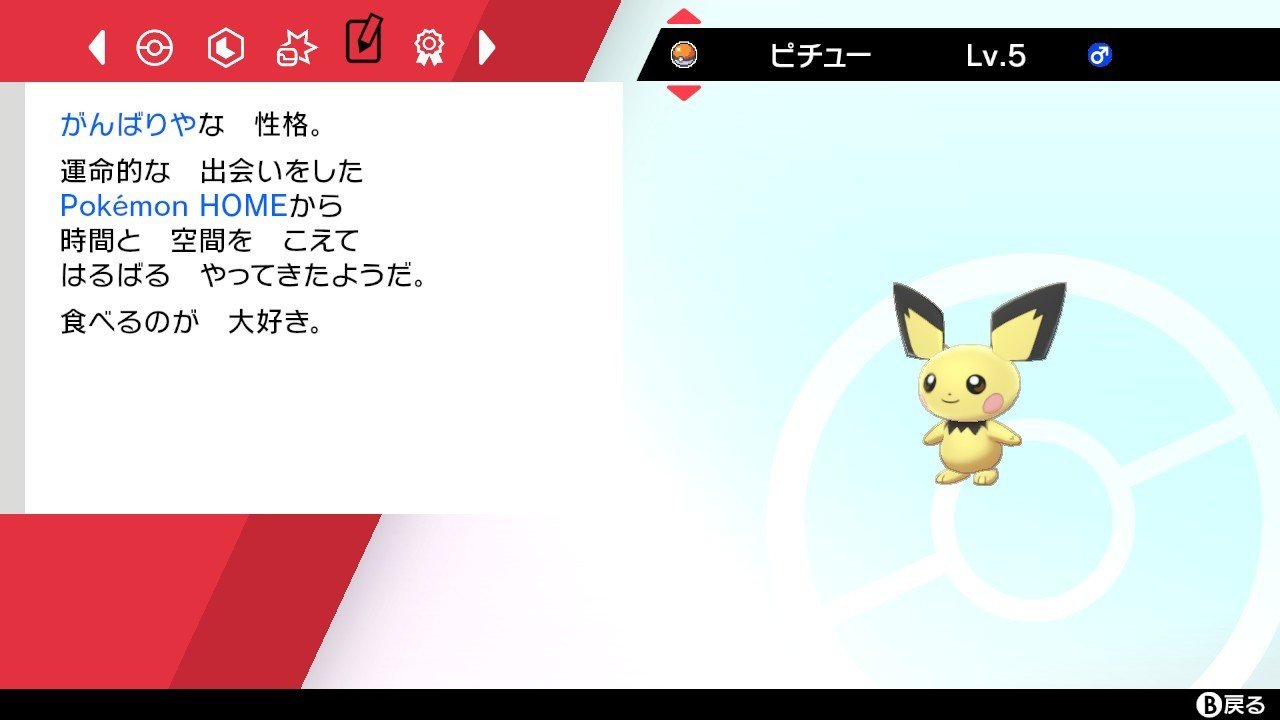 ポケモン剣盾 配布限定ポケモンメモ Pokemon Home 記念ポケモン がみ Note