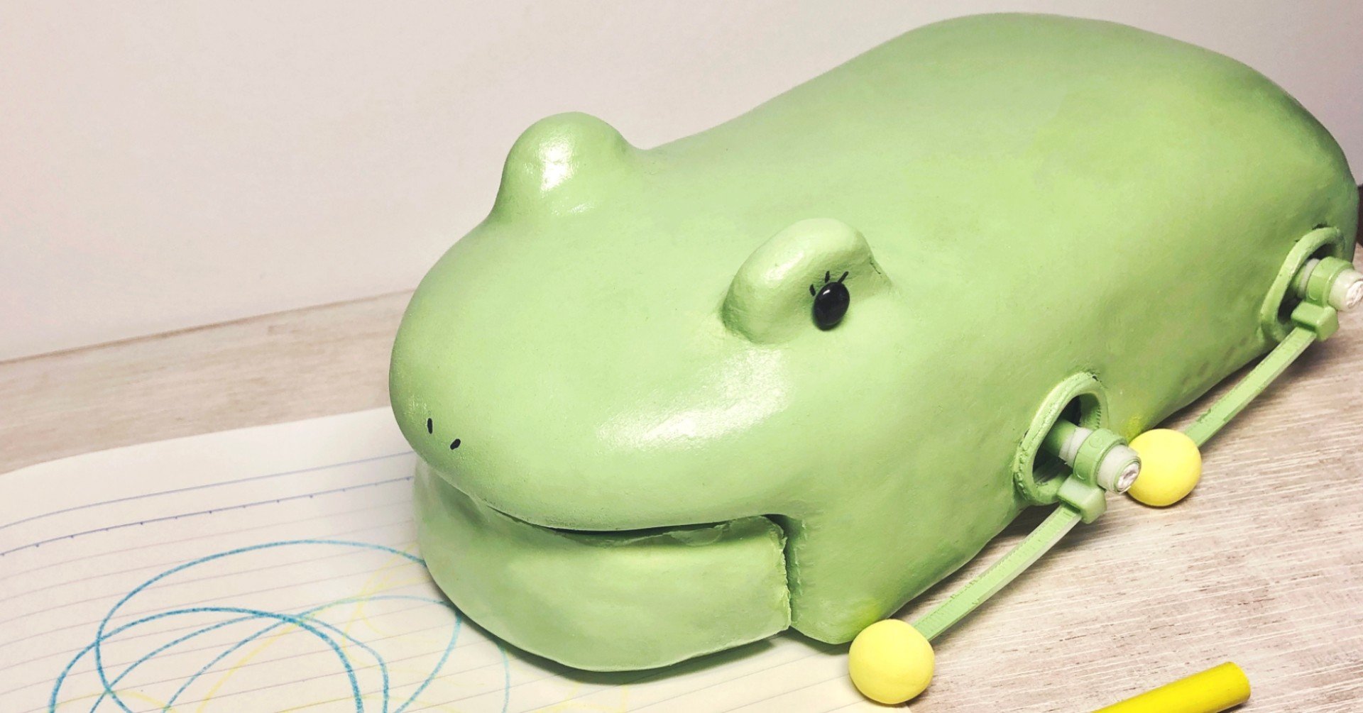 オカンカエルロボットを作ってみよう Kurikit クリキット ユカイ工学 Note