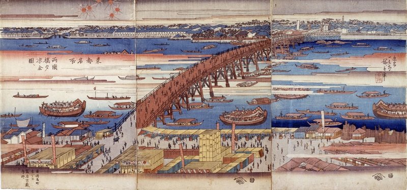 橋は江戸のランドマーク ー 江戸の土木 展 太田記念美術館 橋は江戸のランドマーク ー 江戸の土木 展 太田記念美術館