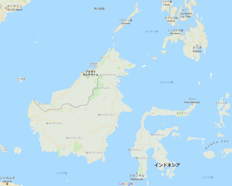 地図 カリマンタン島 3つ目のパラレルワールドの地形 こまゾロちゃん パラレルワールド 体験談 Note