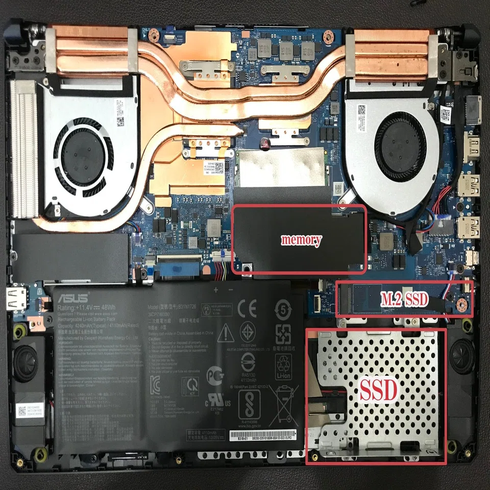 ASUS TUF Gaming A15~SSD増設方法~追記あり｜西村サトシ(kibaco)
