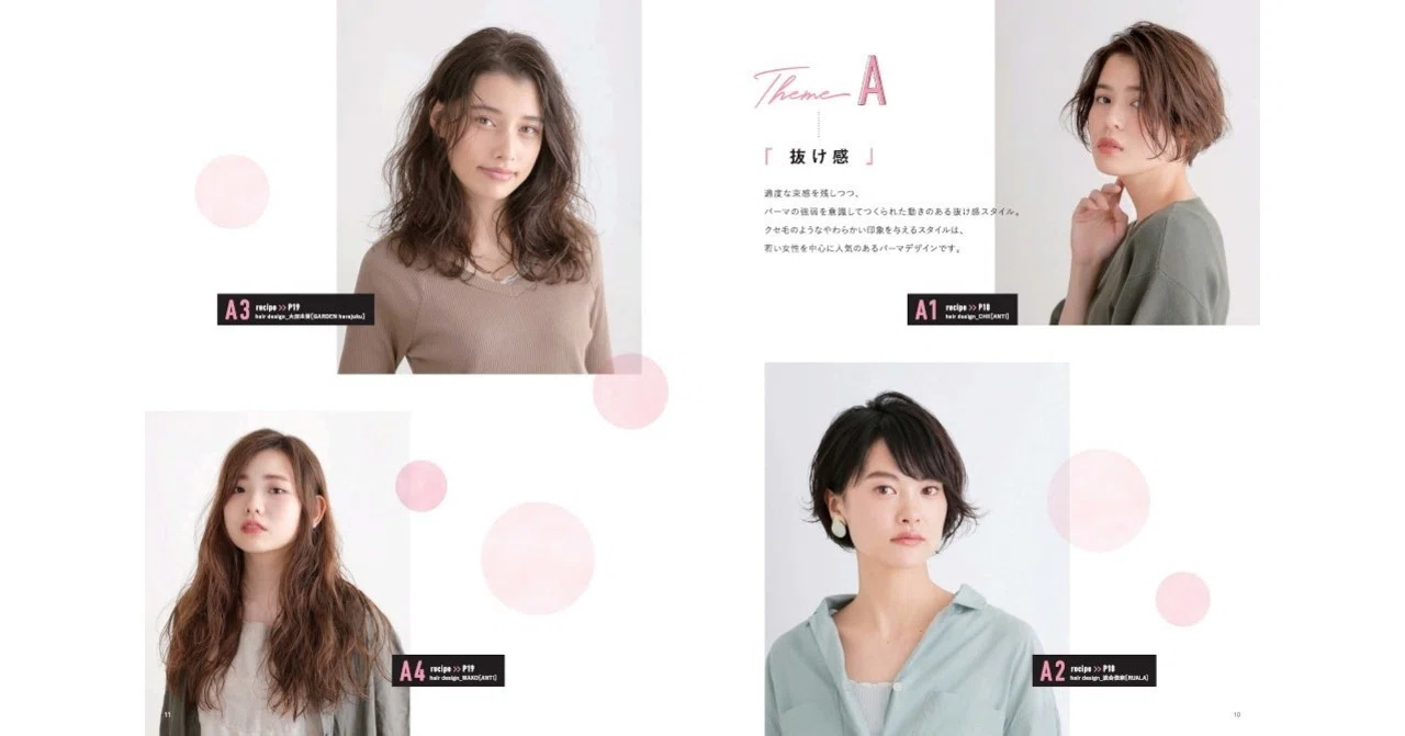 パーマ提案で目指せ売上げUP↑ ALLリアルパーマの技術本だから 