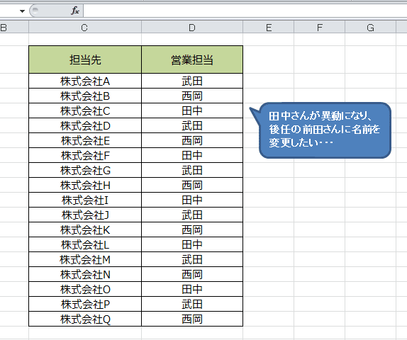 置換 エクセル