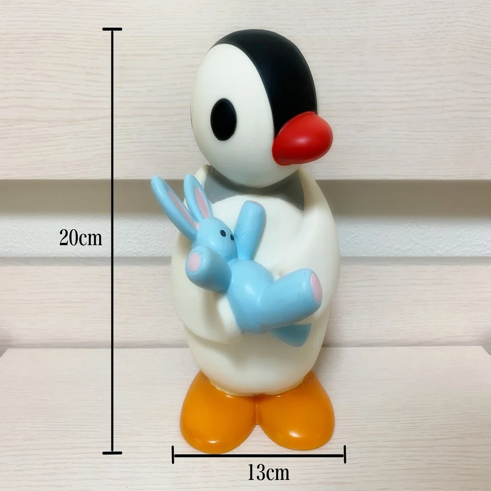 raikoピングーグッズコレクション1】ピンガのソフビ貯金箱｜raiko