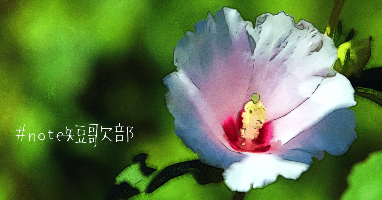 短歌 8月26日 誕生花は木槿 Note短歌部 御子柴 流歌 Note 短歌 8月26日 誕生花は木槿 Note短歌部 御子柴 流歌 Note