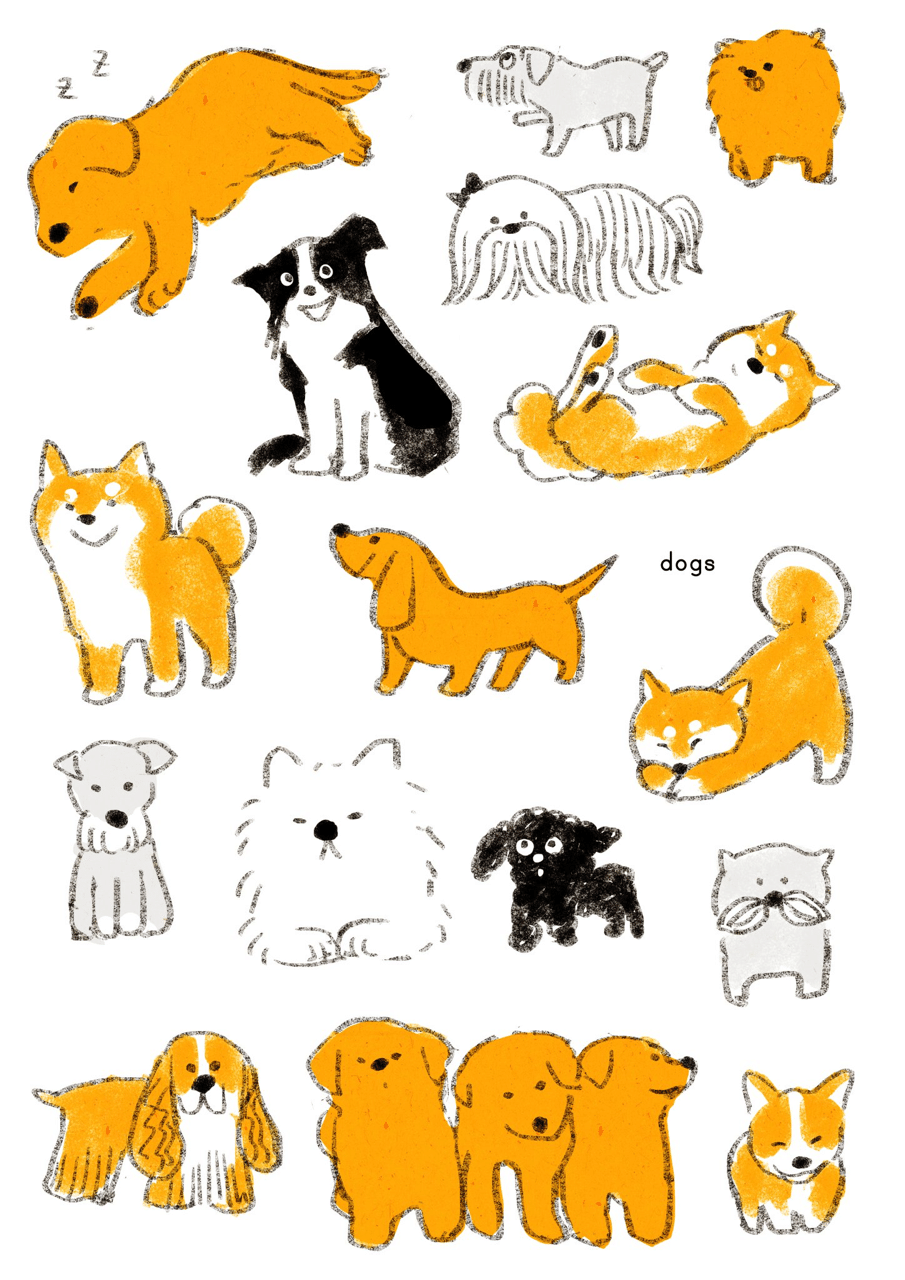 世界犬の日 ももろ Illustrator 絵本 Note