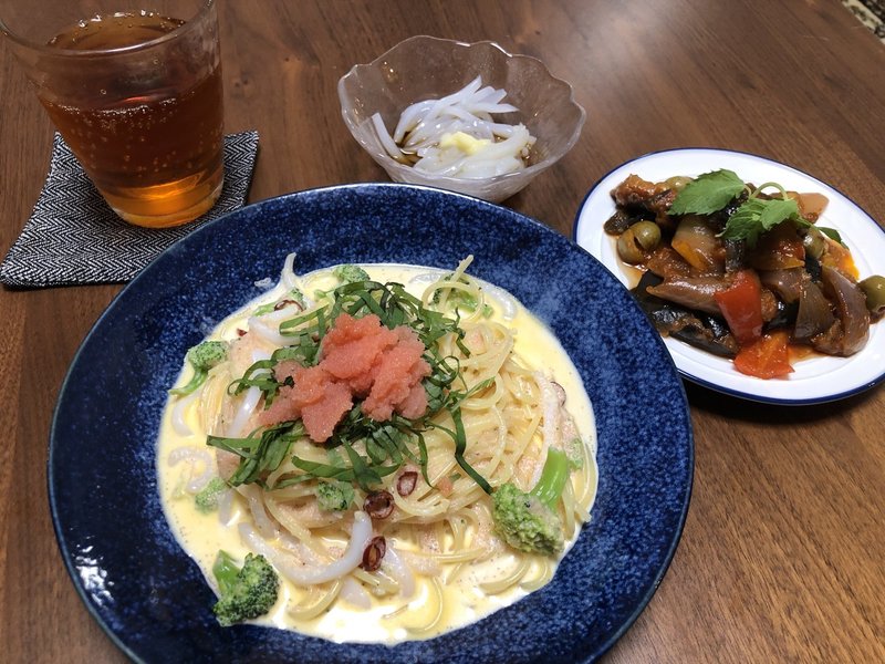 イカと明太子のクリームパスタ ケイチェルおじ Note イカと明太子のクリームパスタ ケイチェルおじ Note