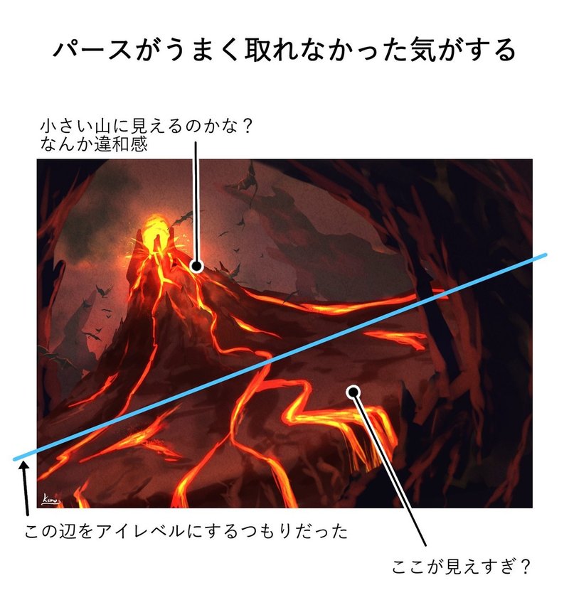 背景ワンドロ ドラゴンの住み処の描き方 背景イラスト配布中 コノハ Note