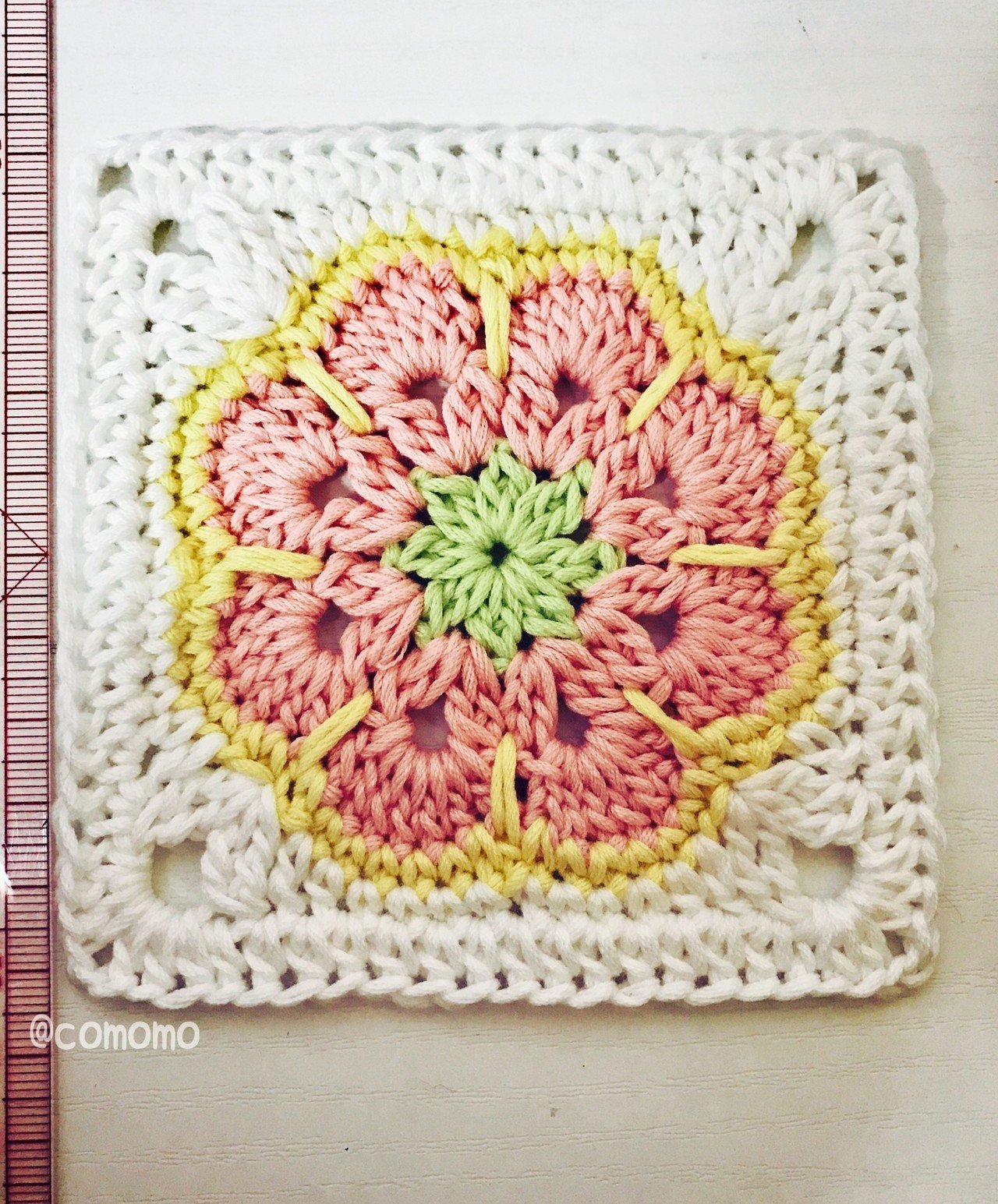 アフリカンフラワーモチーフの編み図 編み方について Comomo Note アフリカンフラワーモチーフの編み図 編み方について Comomo Note