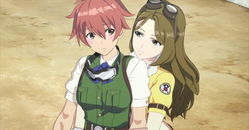 荒野のコトブキ飛行隊 第11話のザラ機の機動について ブーメラン Note