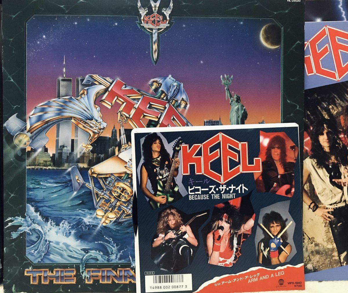 早割クーポン！ キール バンドスコア（その KEEL ザ・ファイナル・フロンティア アート・デザイン・音楽