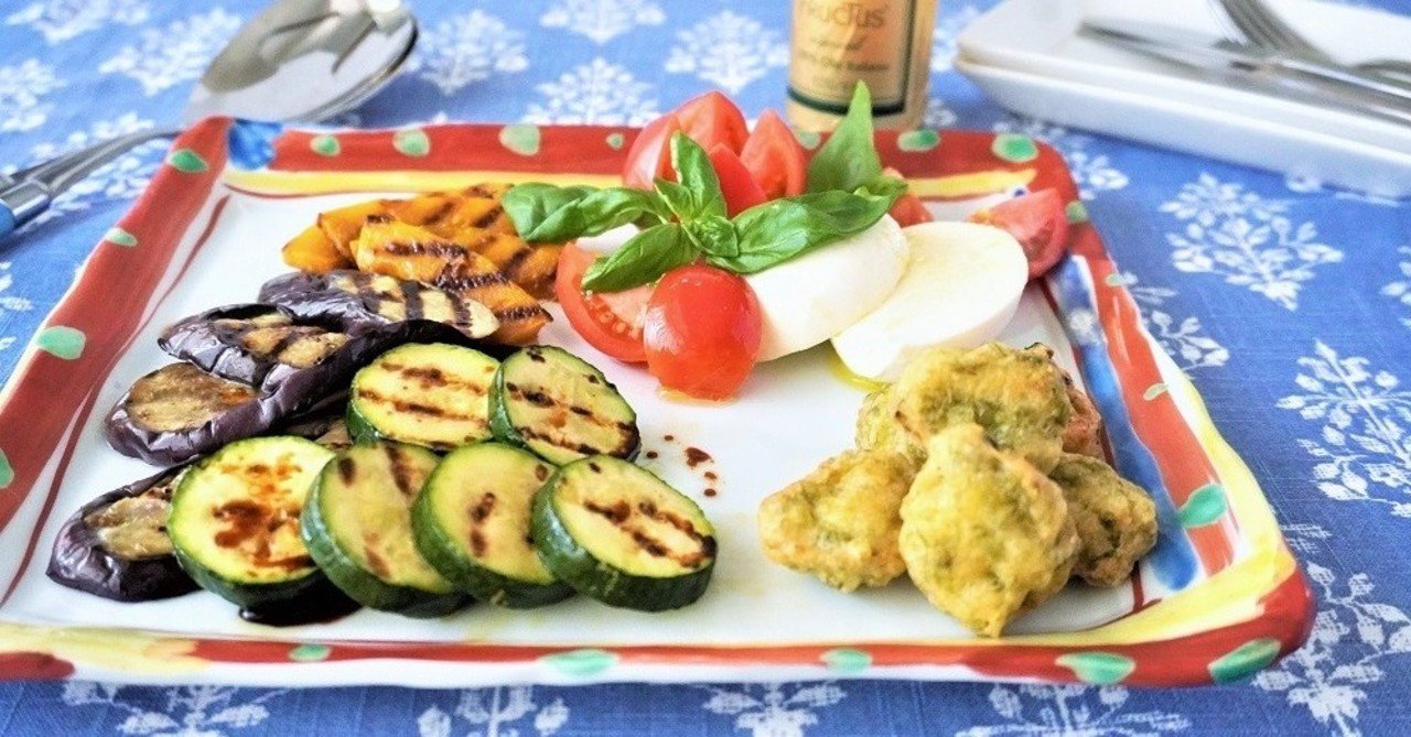 レシピ ナポリ風 ３種の前菜盛り合わせ 食の工房オフィスアルベロ イタリア料理教室 In 神戸 Note