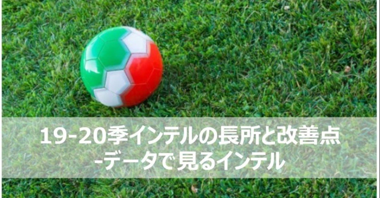 考察 19 季インテルの長所と改善点 データで見るインテル Tora Note