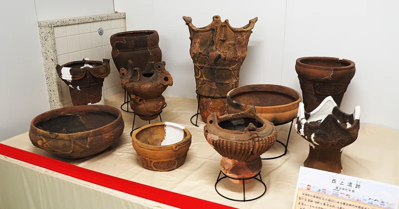 立川崖線から出土した美しい勝坂式土器たちー昭島市郷土資料室・郷土 