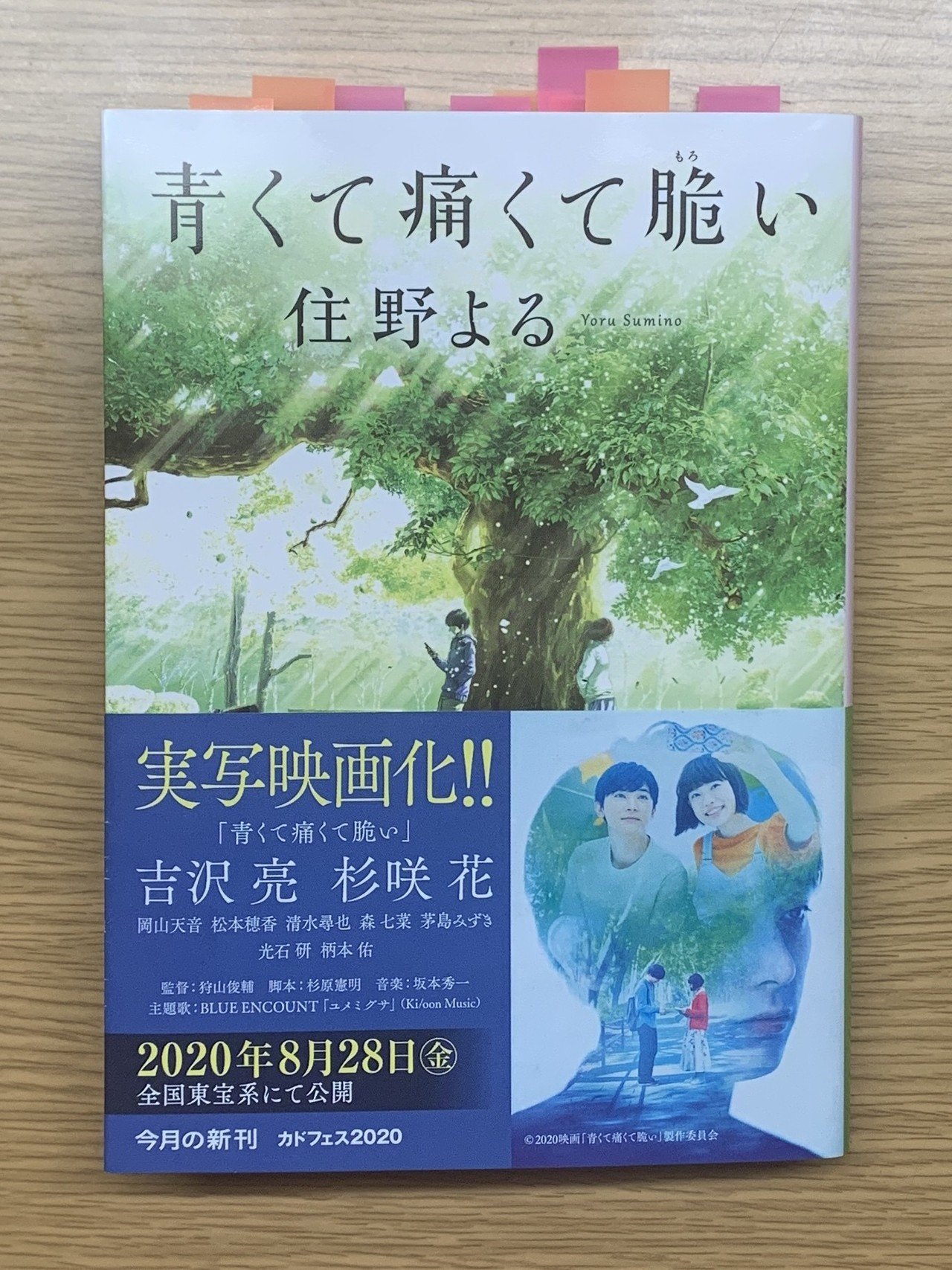 住野よる『青くて痛くて脆い』を読んで【ネタバレ注意】｜ほこり
