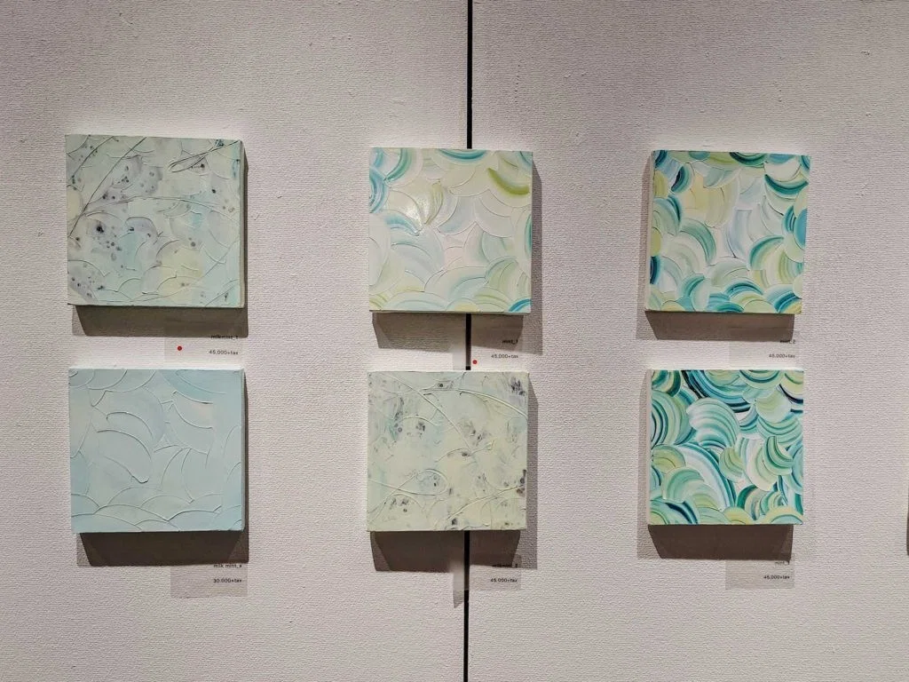 2色の混色のみで展開される世界 日本の絵画とSNSの在り方 : 画家 岡村