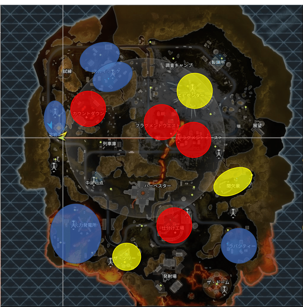 Apex Legends ランクマッチのおすすめ降下場所 レジェンド Ver Season 6 Split 1 Touya Note Apex Legends ランクマッチのおすすめ降下場所 レジェンド Ver Season 6 Split 1 Touya Note