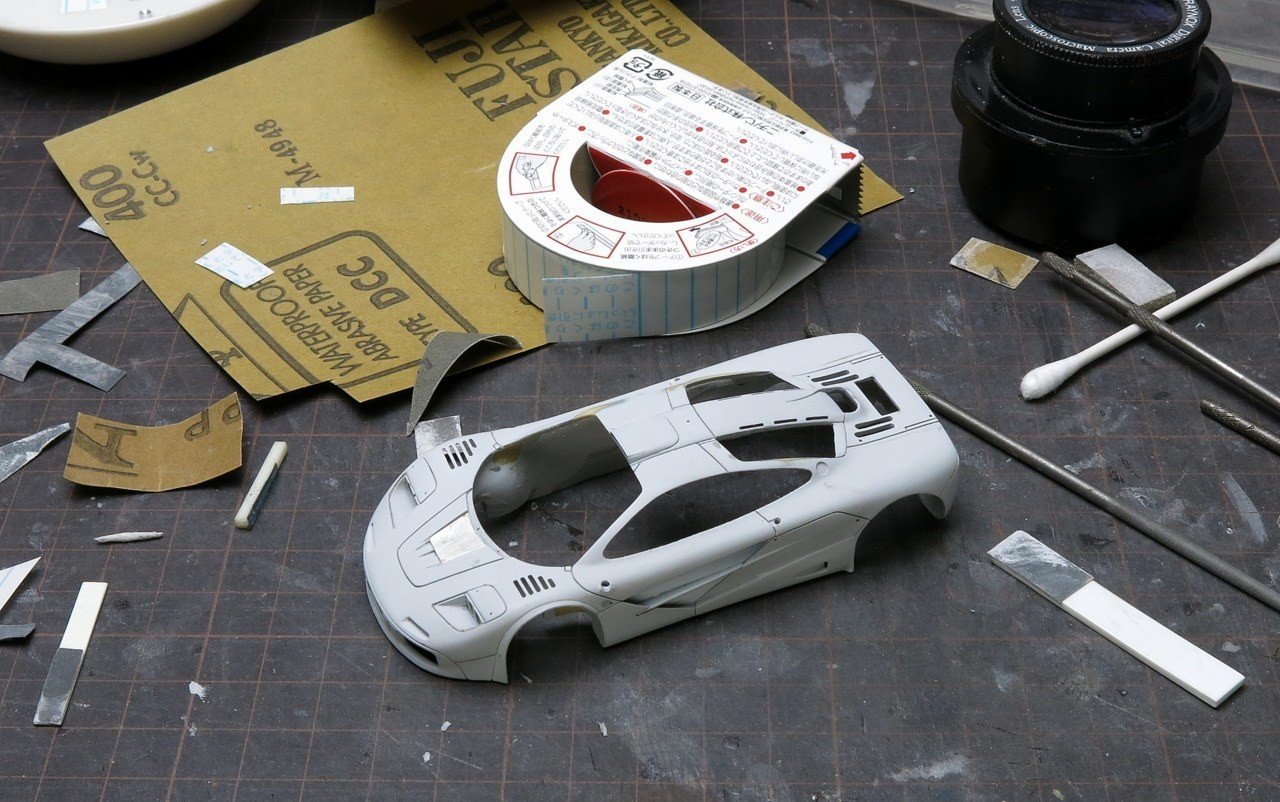 レジンキット　Type M23 1/43レジンキットの製作マニュアル-3｜模型つれづれ／上村アキヒロ