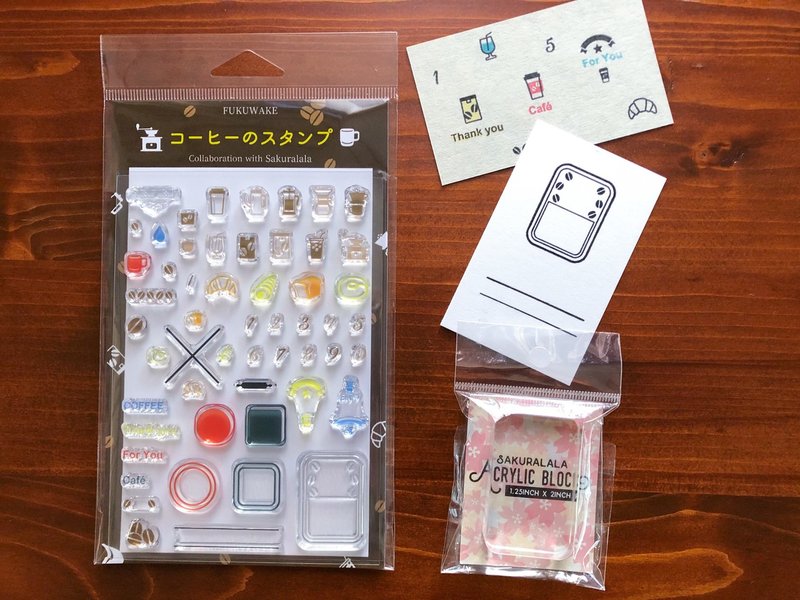 コーヒーのクリアスタンプの使い方 ただのやまもと Note
