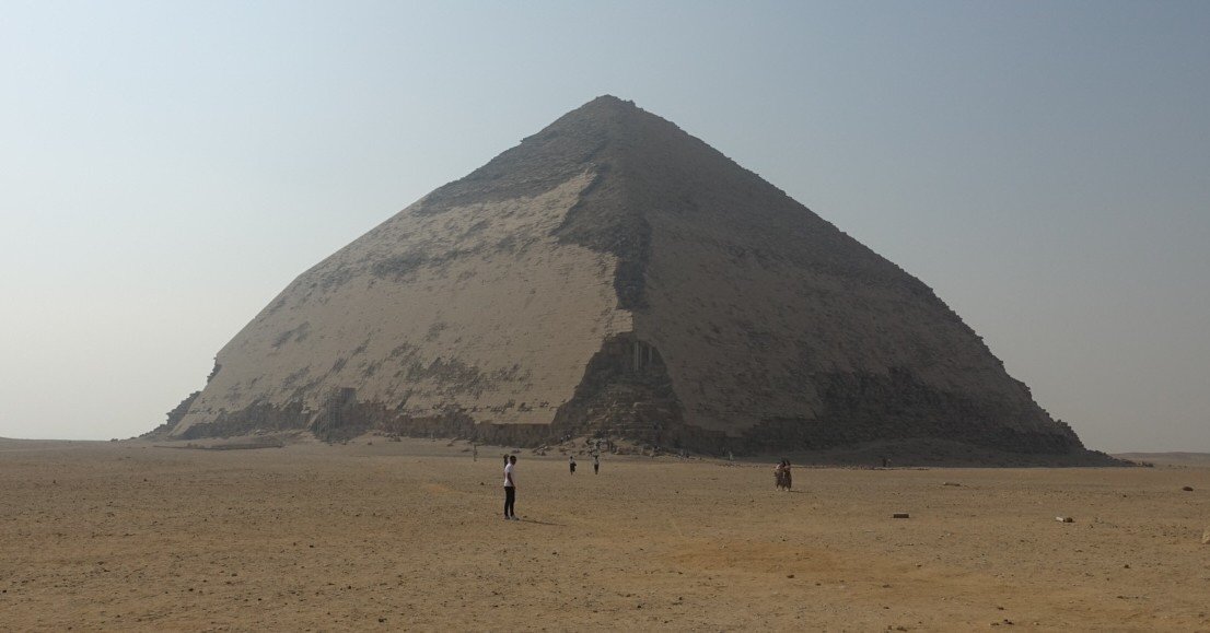 真夏のエジプト旅行【その5】ダハシュールの屈折ピラミッド📐｜ゆかぽん