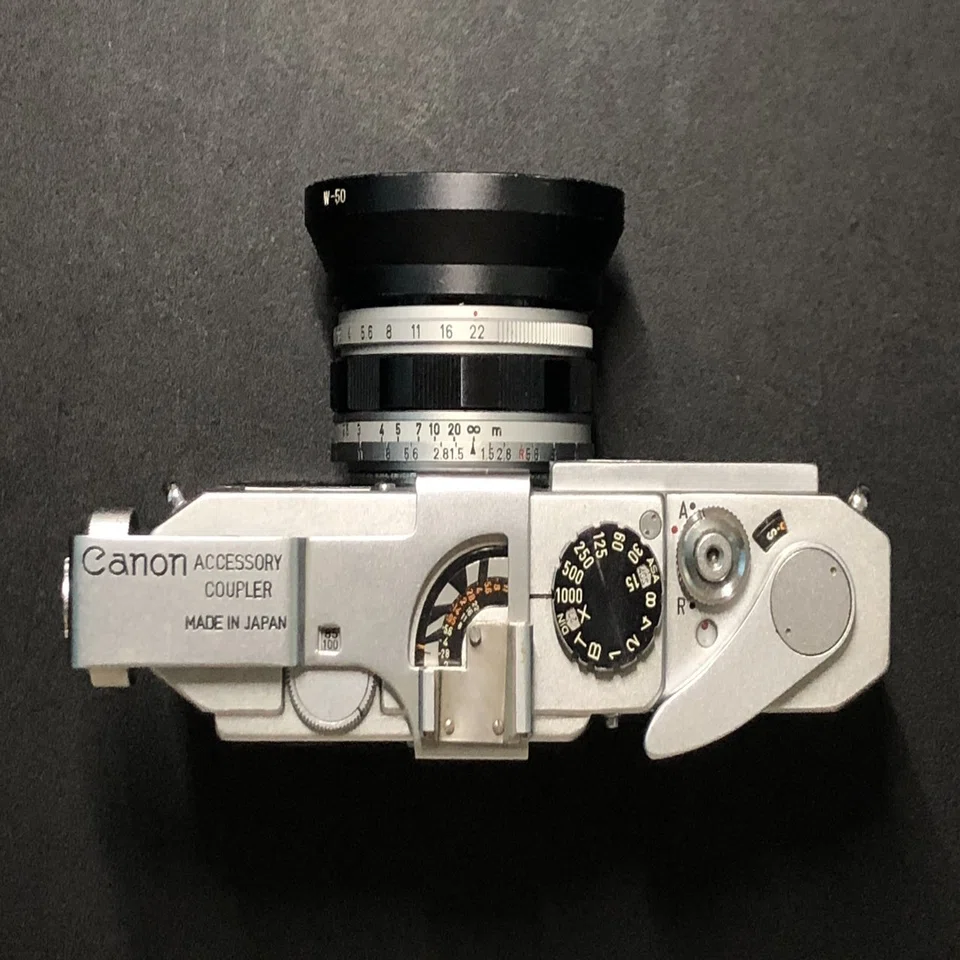 Canon 35mm f/1.5 レンズ Canon 35mm f1.5 Rare LTM Fast Wide Angle Screw Mount Prime Lens