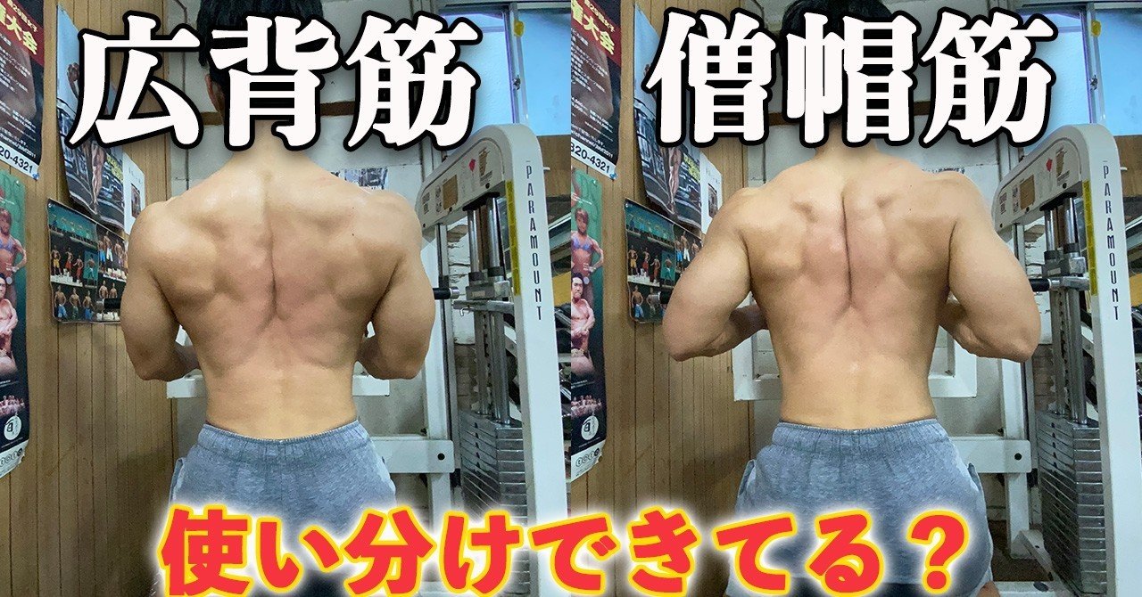 広背筋 シーテッド ローの効率的なやり方 使い分け方を徹底解説 僧帽筋 せいや アラサー筋トレチャンネル Note