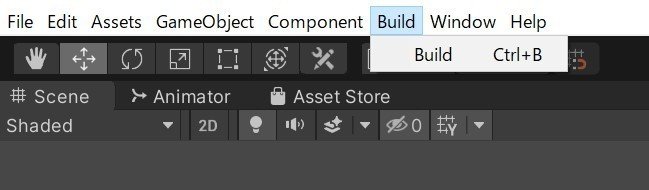 Unityエディタ カスタムビルドショートカットの作成 Hiko Note