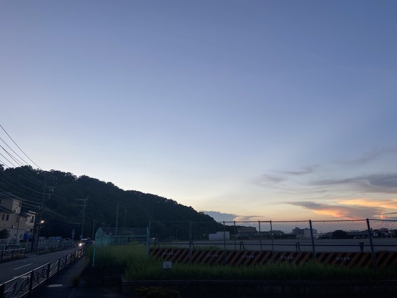 真夏のウォーキングは夕方がおススメ 生田方面2時間コース タカダアキラ Note