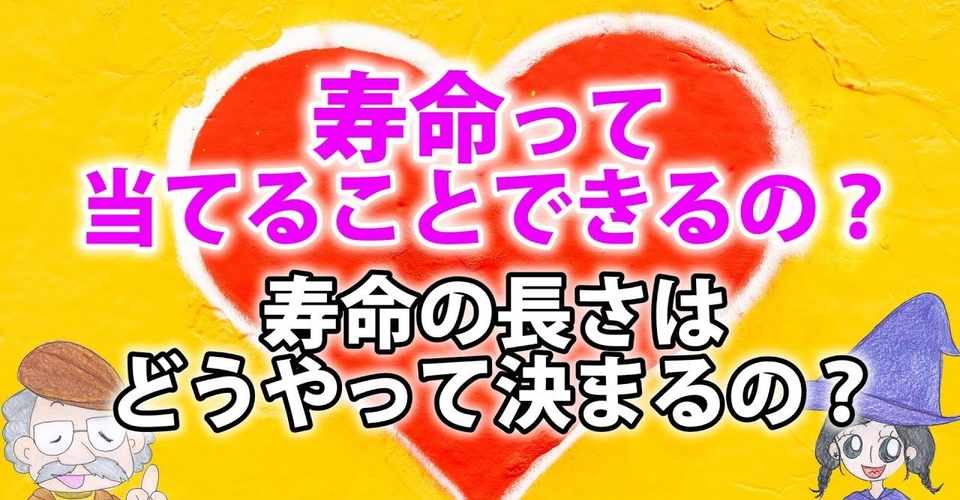 自分の寿命は分かる 人間の寿命の長さはどうやって決まるのか ひなっち Pスタイル ひなたひでとし Note