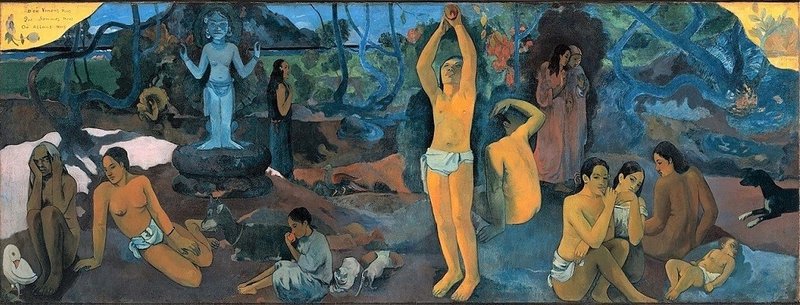 ゴーギャン Paul_Gauguin_-_D'ou_venons-nous (5)