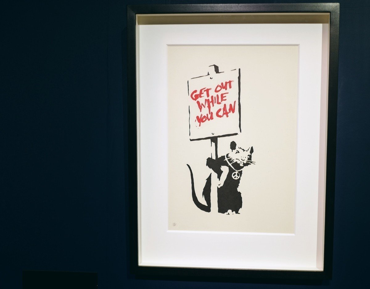 WCP バンクシー GANGSTA RAT ネズミ バンクシー展 www.jmt888.com