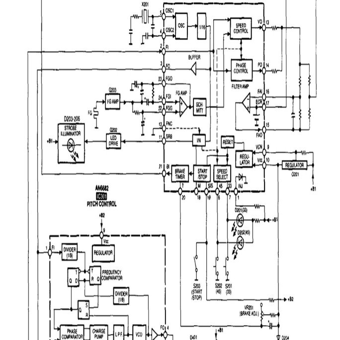 Technics SL1200mk2〜mk6 電源・回転不良の症例と修理方法｜【紹介制