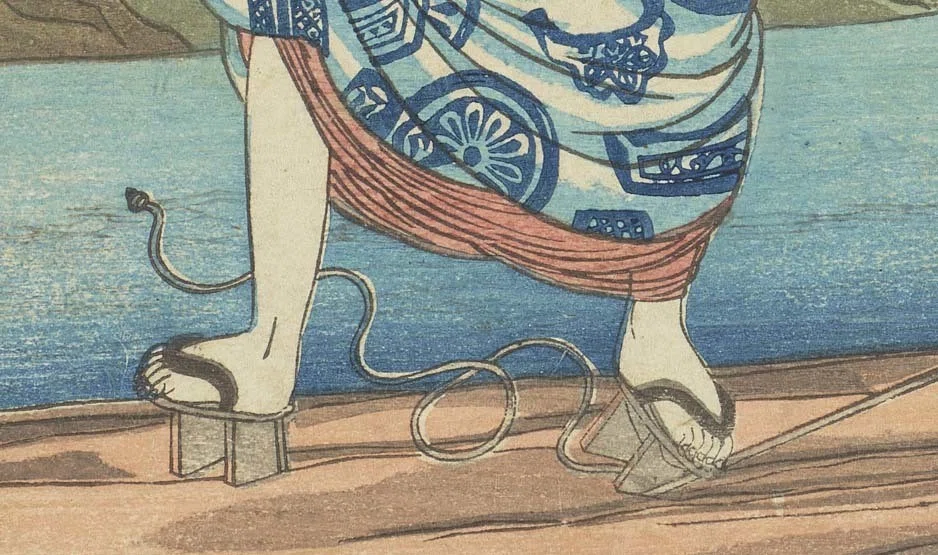 浮世絵美人が異世界に紛れ込んでしまったお話｜太田記念美術館