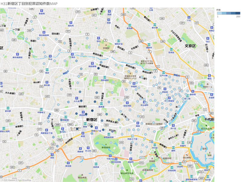 H31新宿区丁目別犯罪認知件数MAP (1)