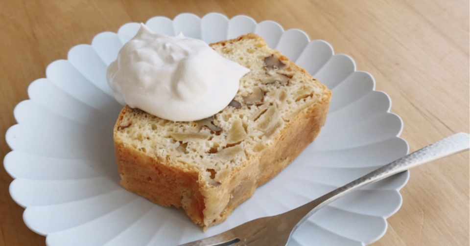 くるみとりんごのケーキと チーム Naoki Yamamoto Note